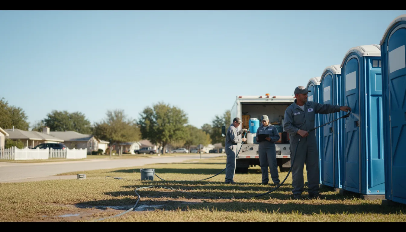 Long-Term Portable Toilet Rental in Savoy, IL near me